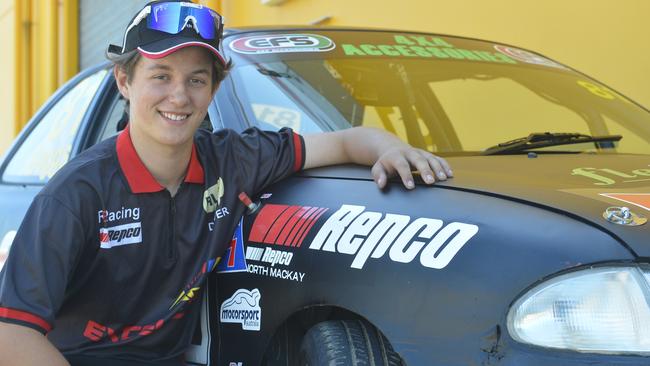 Holy Spirit graduate Riley Beggs has secured a Mechanical Apprenticeship with Matt Stone Racing. Photo: Callum Dick