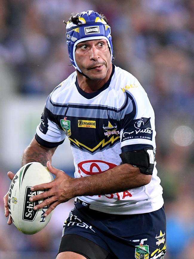 Former Cowboys captain Johnathan Thurston. Picture: Bradley Kanaris/Getty