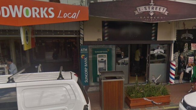 This ATM will soon be a funky coffee shop. Image from Google Earth.