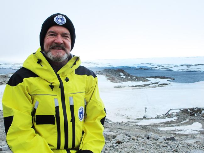 Australian Antarctic Division director Kim Ellis who has hailed the Nuyina as “the most powerful research ship in the ocean at the moment’’. Picture: Courtesy of the Australian Antarctic Division.