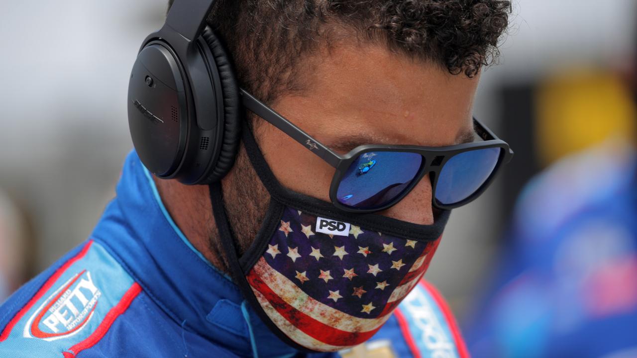 A speedway owner is facing backlash for a tasteless reference to Bubba Wallace. (Photo by Chris Graythen/Getty Images)
