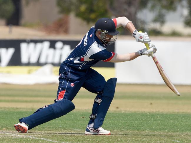 Mudgeeraba Nerang batsman Kevin Chapman. Picture: Steve Holland