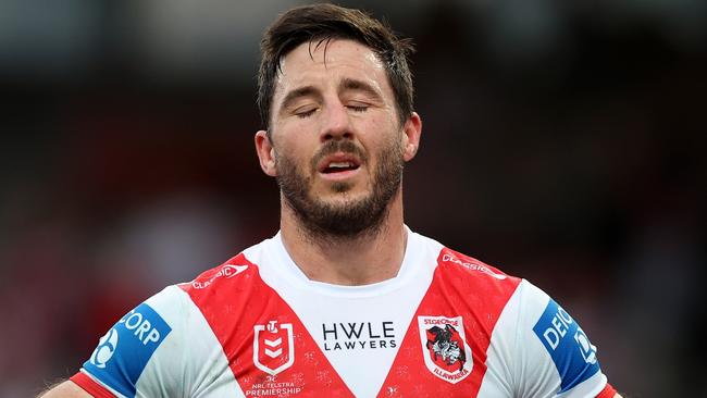 Ben Hunt of the Dragons. Photo by Mark Metcalfe/Getty Images.