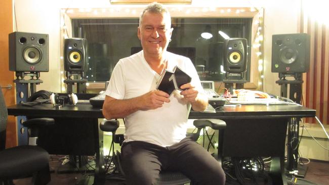 Jimmy Barnes celebrates his 10th No.1 record. Picture: Supplied