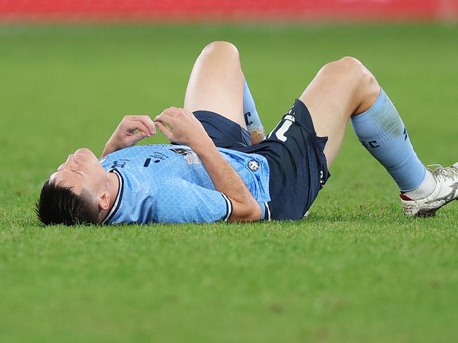 Joe Lolley has been ruled out for the rest of Sydney FC’s season. Picture: Getty Images