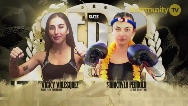 Replay: Elite Fight Series – Vicky Valesquez v Shakayla Pefrola