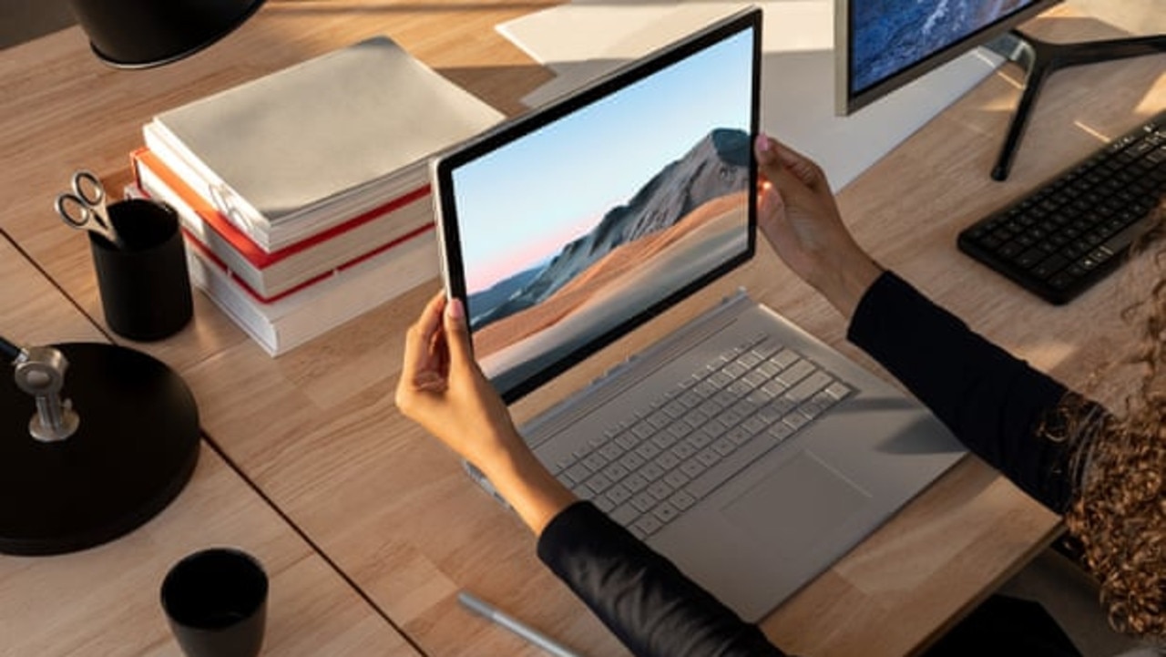 Expect 15 per cent off Microsoft Surface Laptop Go, Pro X and Book 3. Image: Microsoft.