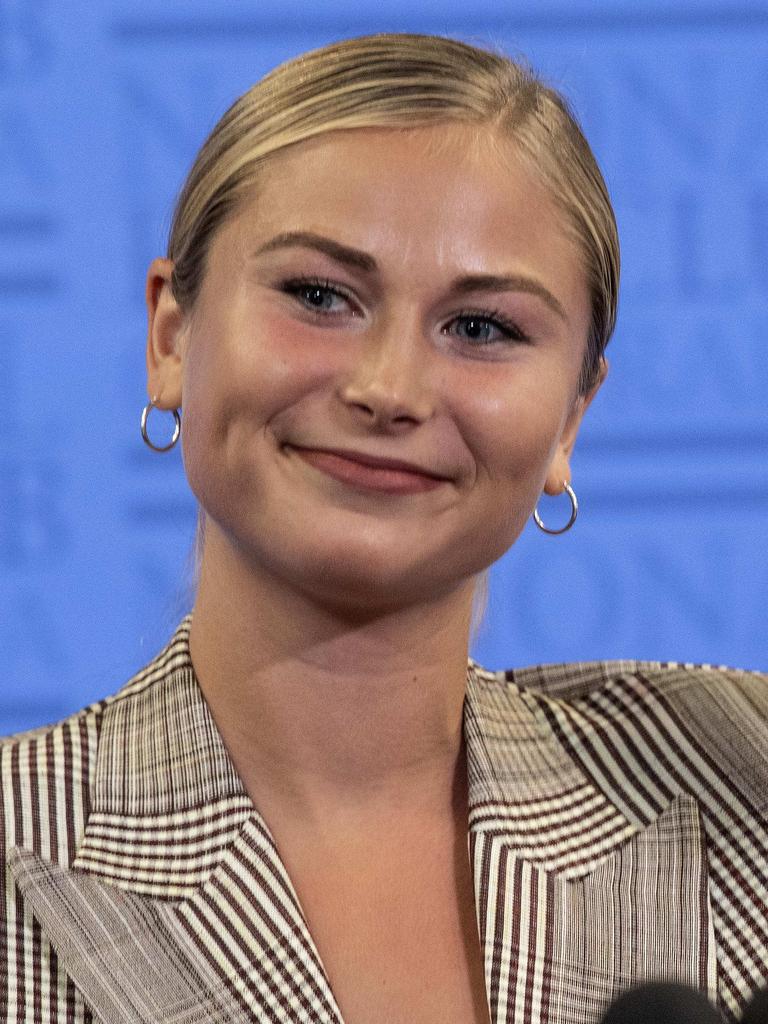 Australian of the Year, Grace Tame. Picture: Gary Ramage/NCA NewsWire