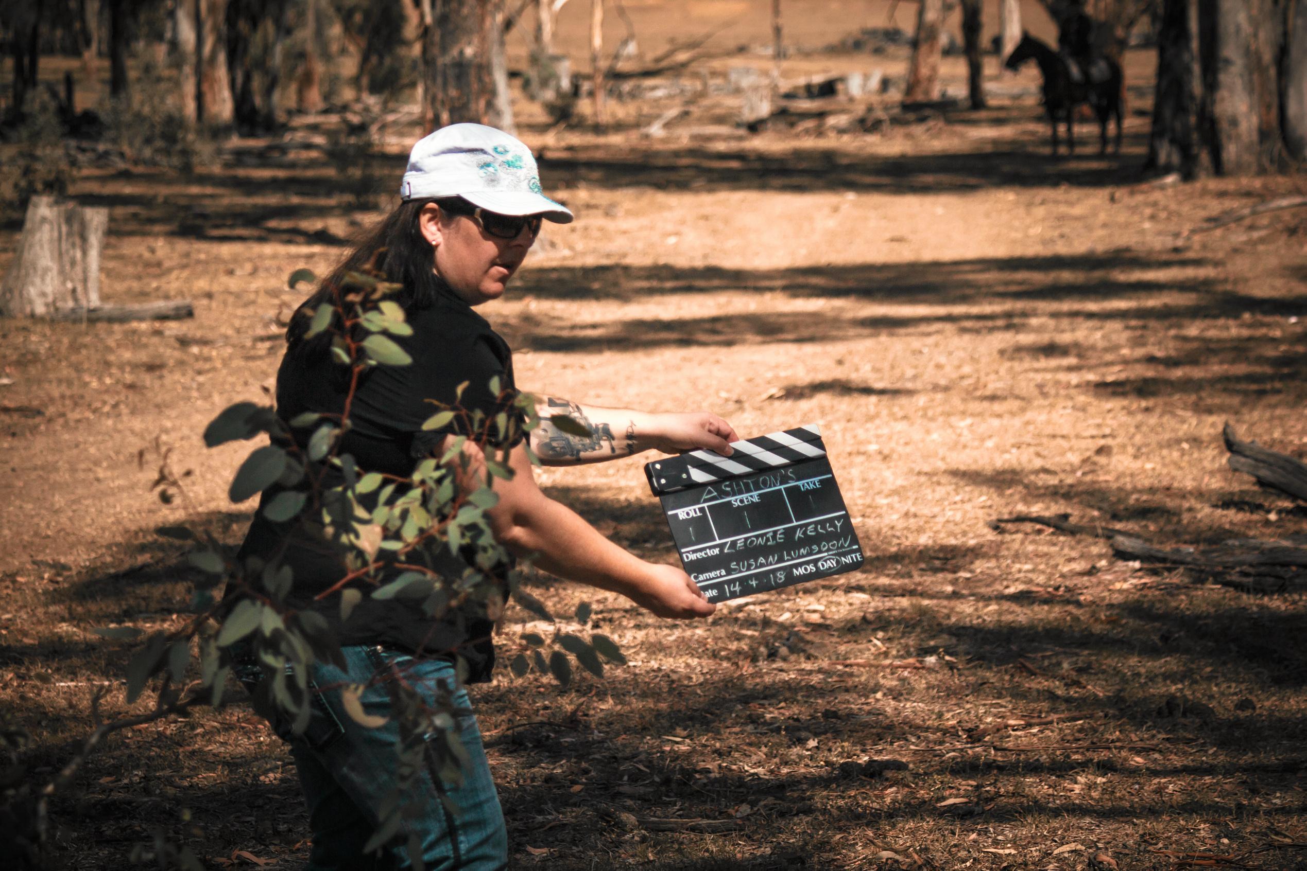 ASHTON FILM: Photographs taken during the filming of Ashtons, the life story of James Ashton. Picture: Leonie Kelly