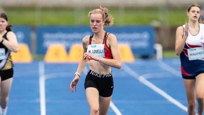 Mali Lovell will compete for 100m gold at the All Schools this week. Picture: File