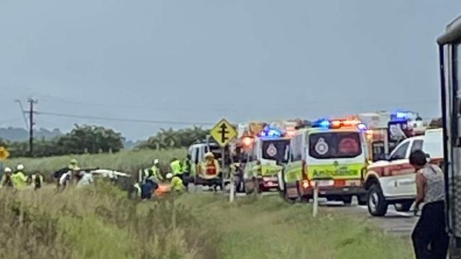 The latest Bruce Highway crash has claimed the life of two people. Picture: Supplied