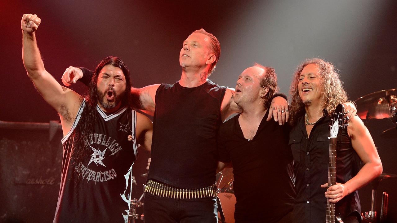 Metallica is coming to Australia and New Zealand in October. Picture: Frazer Harrison/Getty Images