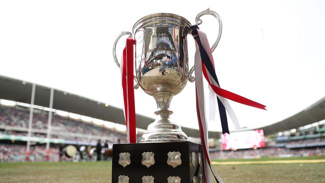 The Roosters and Dragons have a proud history of playing on Anzac Day. Picture: Getty