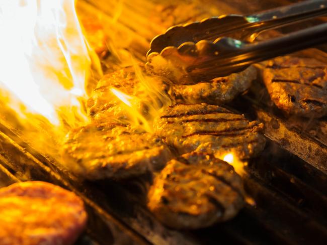 Wagyu beef on the grill at the The Buena Vista Hotel. Picture: Rocket K Photography