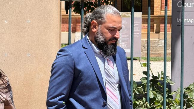 Jawad Al Hussein outside court during his trial. Picture: Dylan Arvela