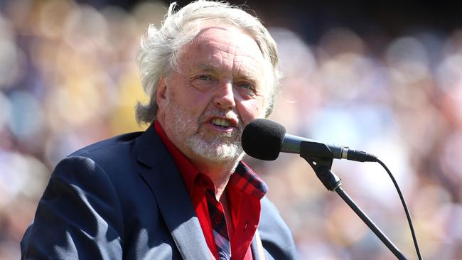 Mike Brady is a highlight every Grand Final day. Picture: Mark Dadswell