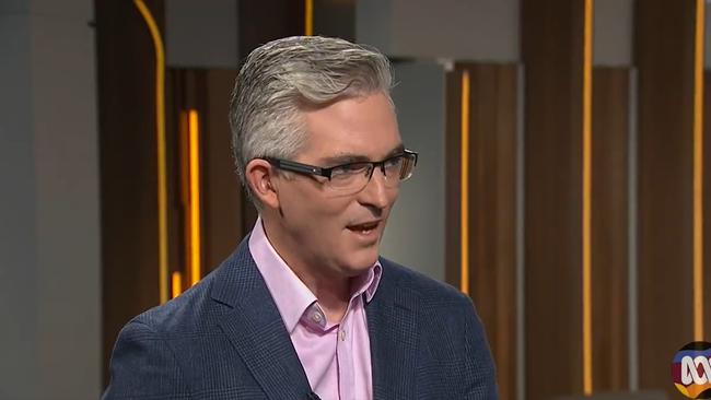 ABC journalist David Speers.. Picture: ABC