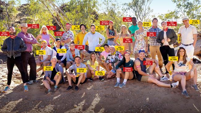 Meet the full cast of Survivor: Brains V Brawn. Picture: Channel 10