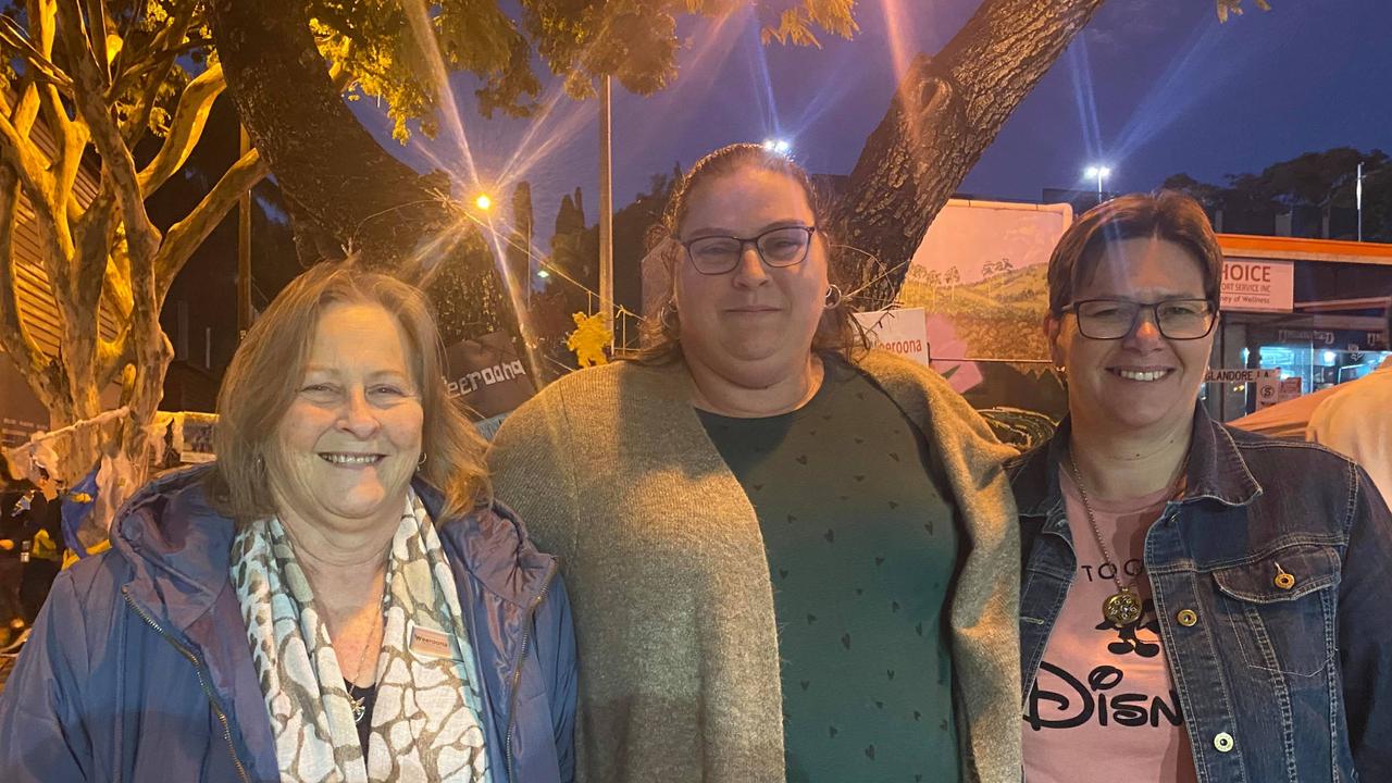 Left to right: Kim Edgar, Krystal Payne, Christa Moxey.