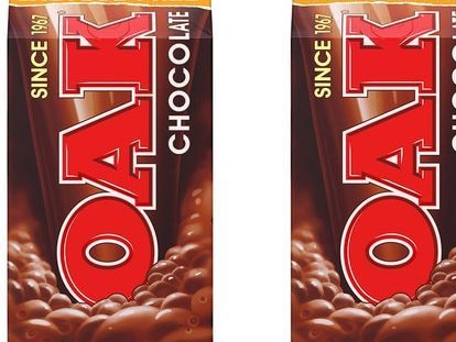 Oak has released its lactose free chocolate milk. Picture: Supplied