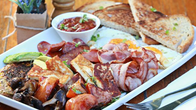 Tapas share breakfast at Beco@Chelsea. Picture: Adam Yip.