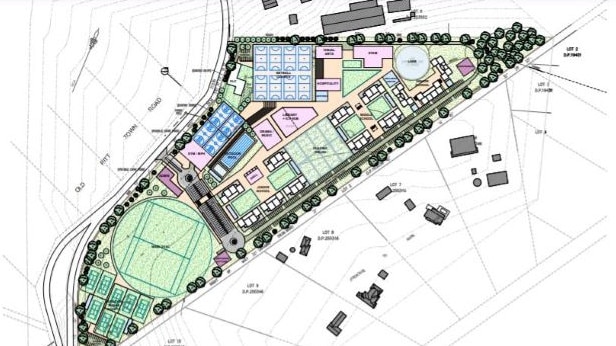 What it could look like … concept plan by Daniel McNamara Planning Solutions