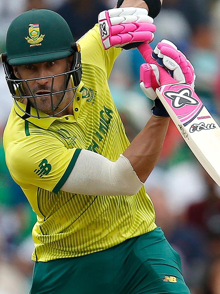 South Africa’s Faf du Plessis remains one of the game’s best batsmen. Picture: AFP