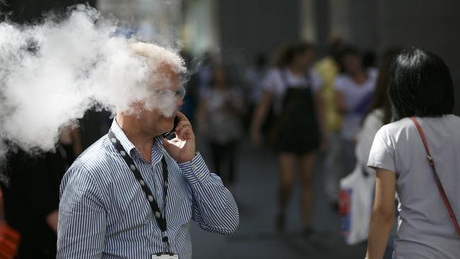 Early data from China and Italy suggests smokers may face twice the risk of having a severe case of coronavirus. Picture: Tim Pascoe