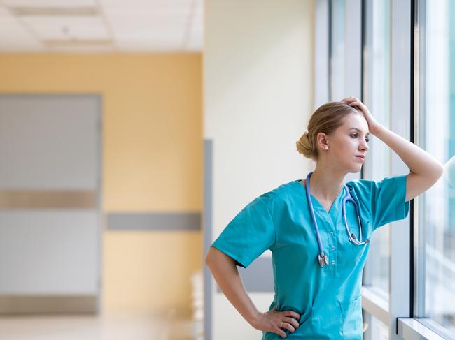 Health workers have been working long hours during the coronavirus pandemic. Picture: iStock