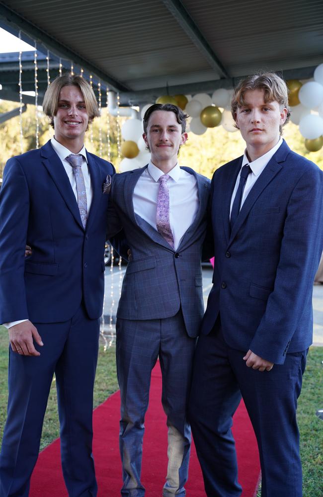 Students at the Coolum State High School formal 2023. Picture: contributed.