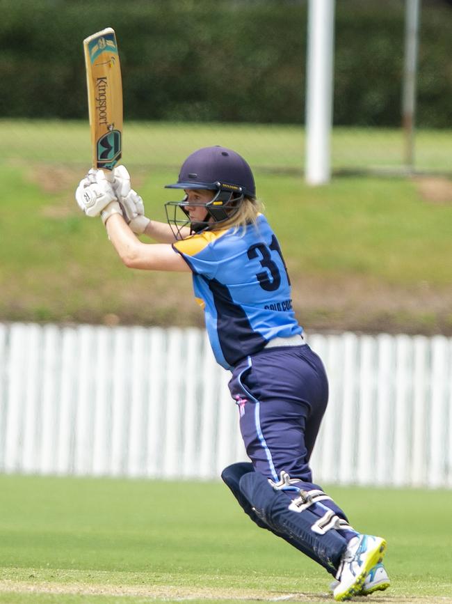 Georgia Redmayne starred for the Dolphins with 67. Picture: Bob Jones