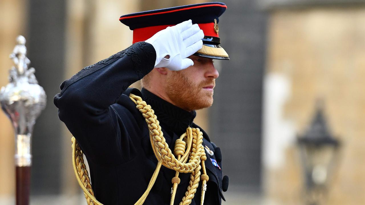 Prince Harry holds three prestigious military roles. Picture: Ben Stansall/AFP