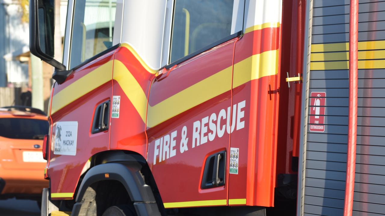 Emergency services respond to crash at busy roundabout