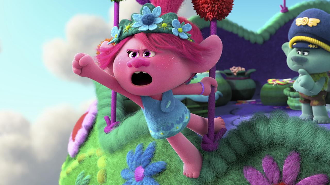 Trolls will be released the same time at home as the cinemas in the US (DreamWorks Animation via AP)