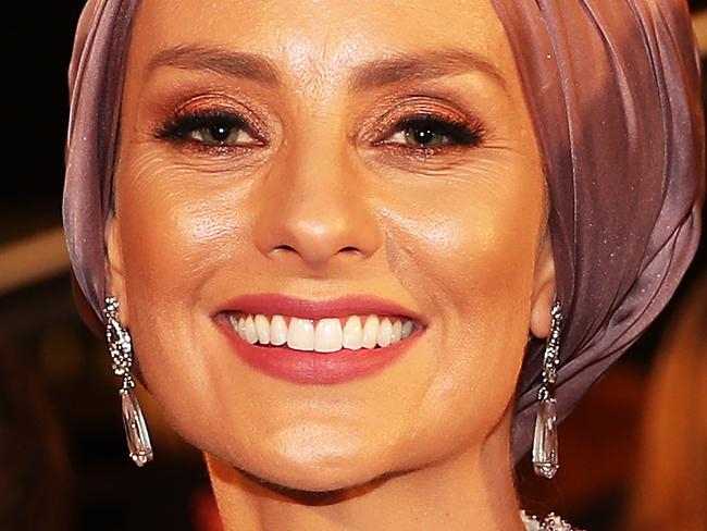 Television presenter Waleed Aly and wife Susan Carland at the 2017 Logie Awards at the Crown Casino in Melbourne, Australia, Sunday, April 23, 2017. (AAP Image/Jonathan Di Maggio) NO ARCHIVING