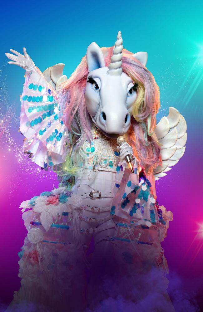 The mystery singer behind the unicorn costume has got Masked Singer viewers transfixed.