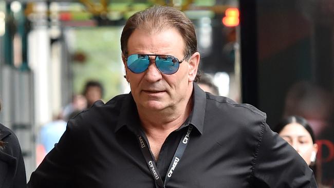 Former CFMEU Victorian state secretary confirmed he would be standing down immediately, however he denied the allegations. Picture: NewsWire/ Nicki Connolly