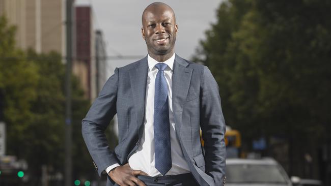 Bruce Djite, CEO of the Committee for Adelaide. Picture: Simon Cross