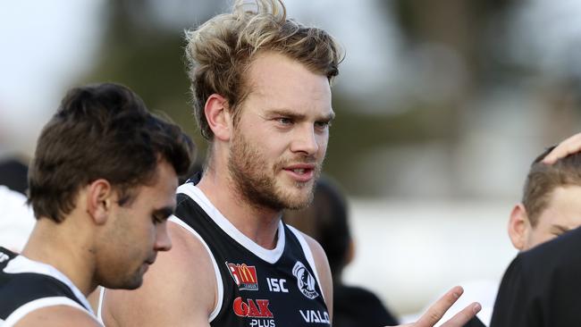 Jack Watts in action for Port Adelaide in the SANFL. Picture: Sarah Reed