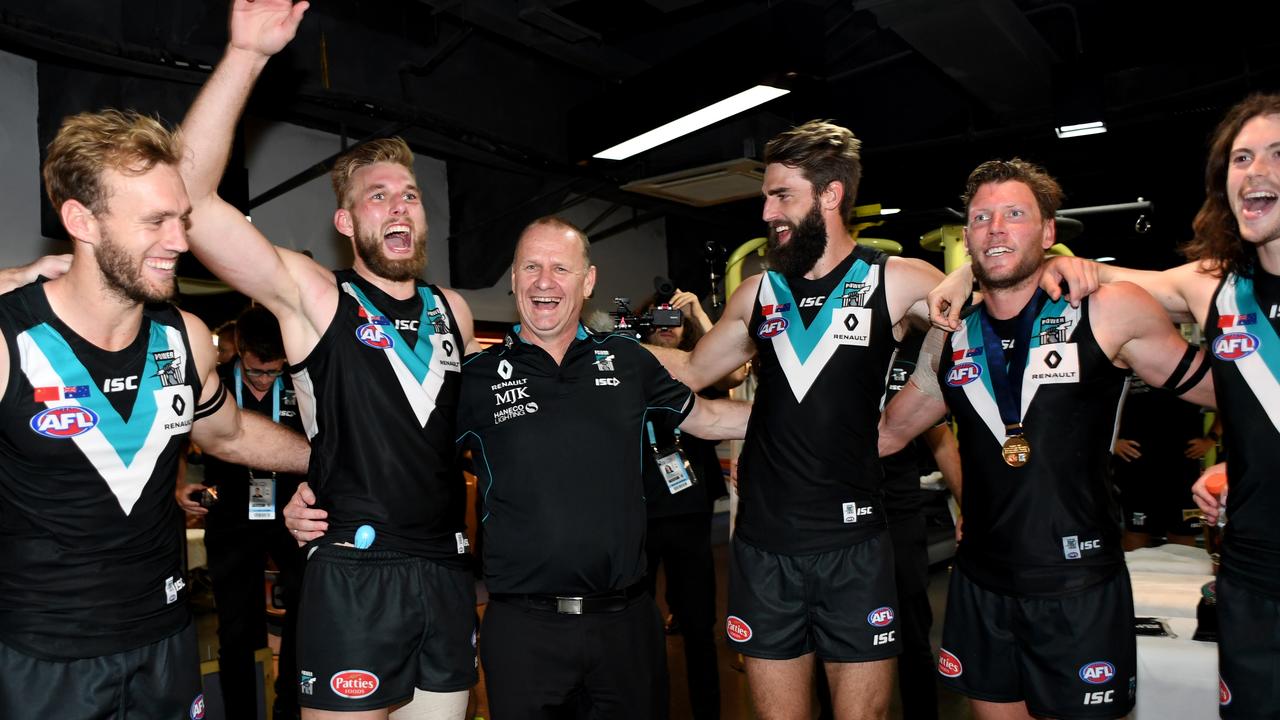 AFL news: How Ken Hinkley turned Port Adelaide from a ‘basket case’ to ...