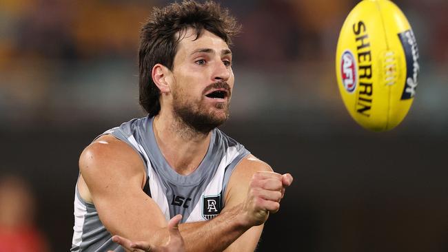 Sam Mayes has rejuvenated his career with Port Adelaide. Picture: Michael Klein