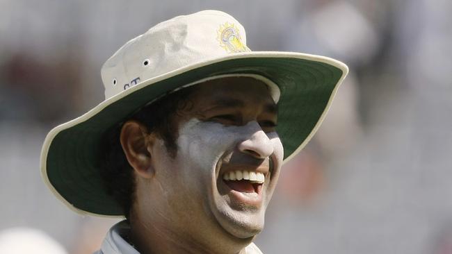 Indian great Sachin Tendulkar criticised Australia for batting too defensively. Picture: AP