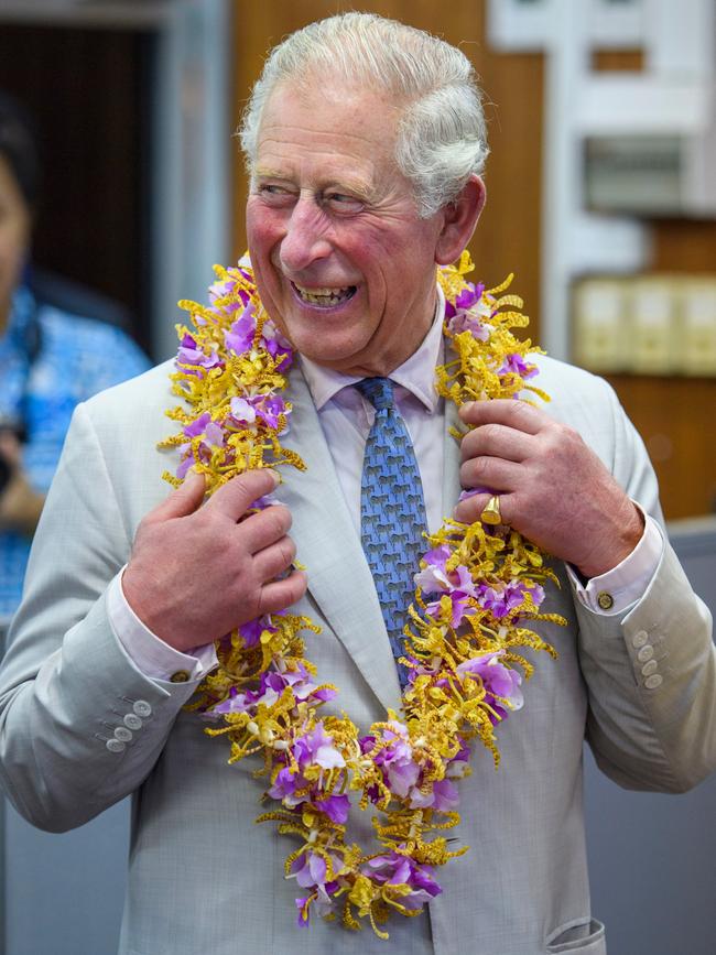 Charles must incorporate an element of local dress while visiting foreign countries as a signal of respect. Picture: Getty Images