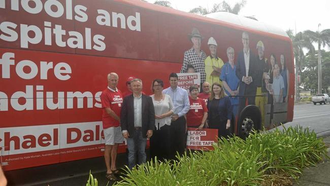 SOLAR COMMITMENT: NSW Labor Deputy Leader Penny Sharpe with Clarence Candidate Trent Gilbert. Picture: Tim Jarrett