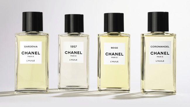 Introducing Chanel Les Exclusifs, the body oils. Image: Supplied