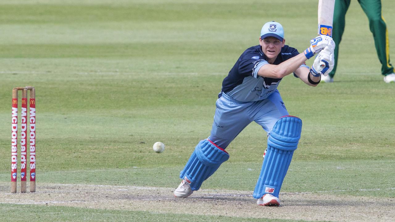 Steve Smith could be back playing Sheffield Shield cricket soon. Picture: Jenny Evans