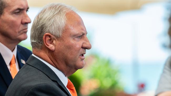 Steven Edgington as the new NT Cabinet is sworn in at Government House. Picture: Pema Tamang Pakhrin