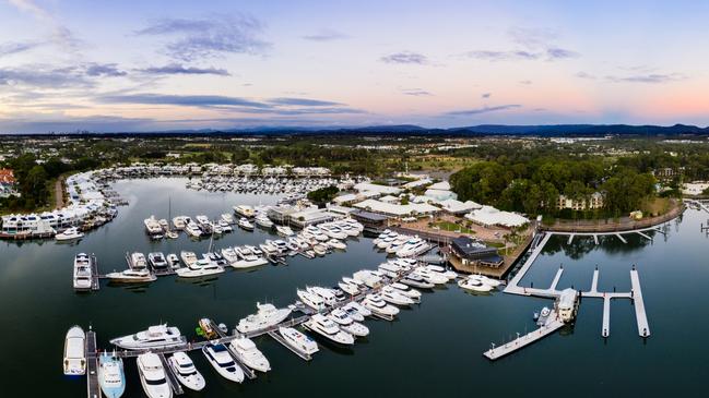 The first stage of the expansion of the Sanctuary Cove Marina has been completed