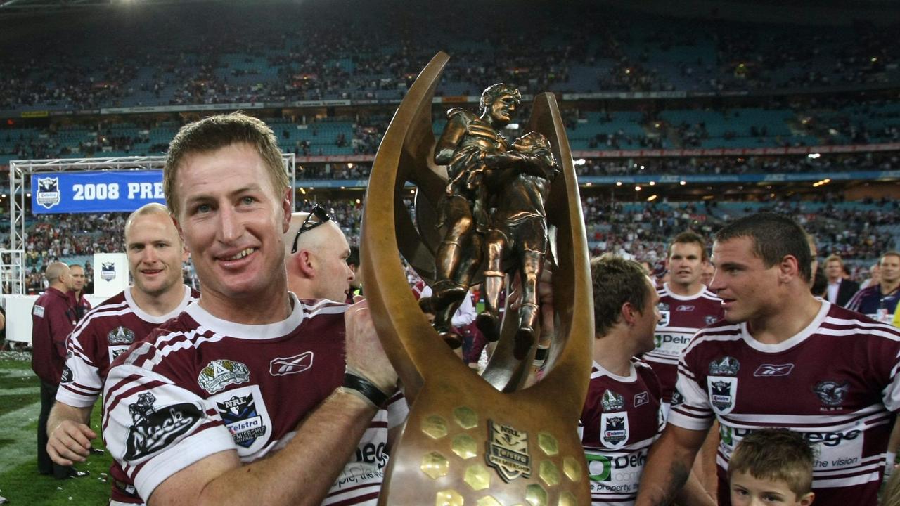 The Sea Eagles learnt from their losses in 2008 to beat the Storm 40-0 in the grand final.