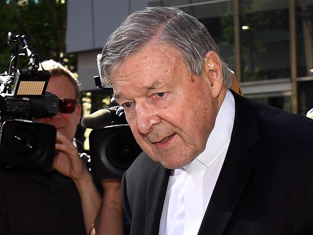 Cardinal George Pell was interviewed about the allegations in 2016. Picture: William West